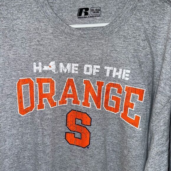 Syracuse University - light Gray long sleeve graphic top - Picture 2 of 7